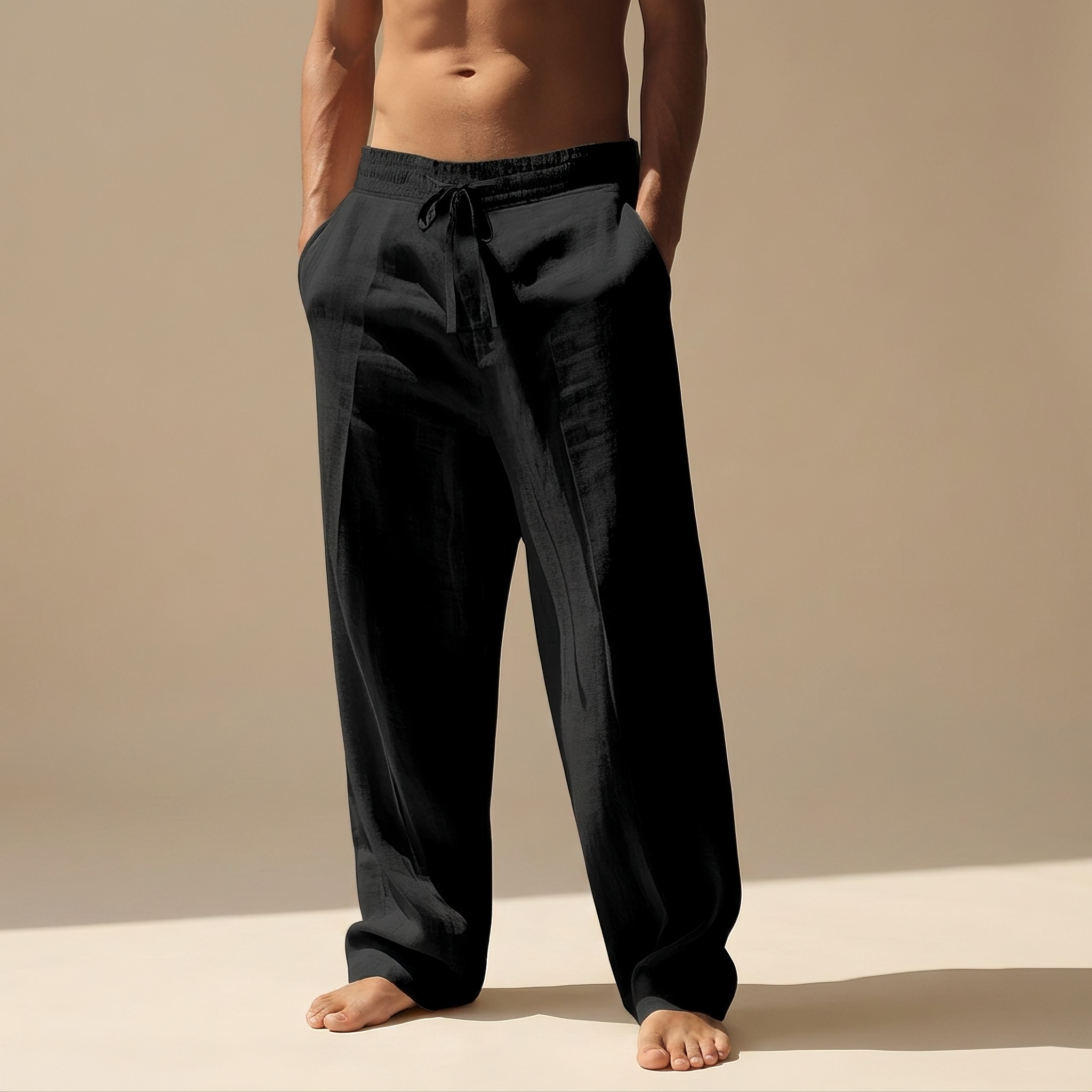Brandon - Casual Relaxed Trousers