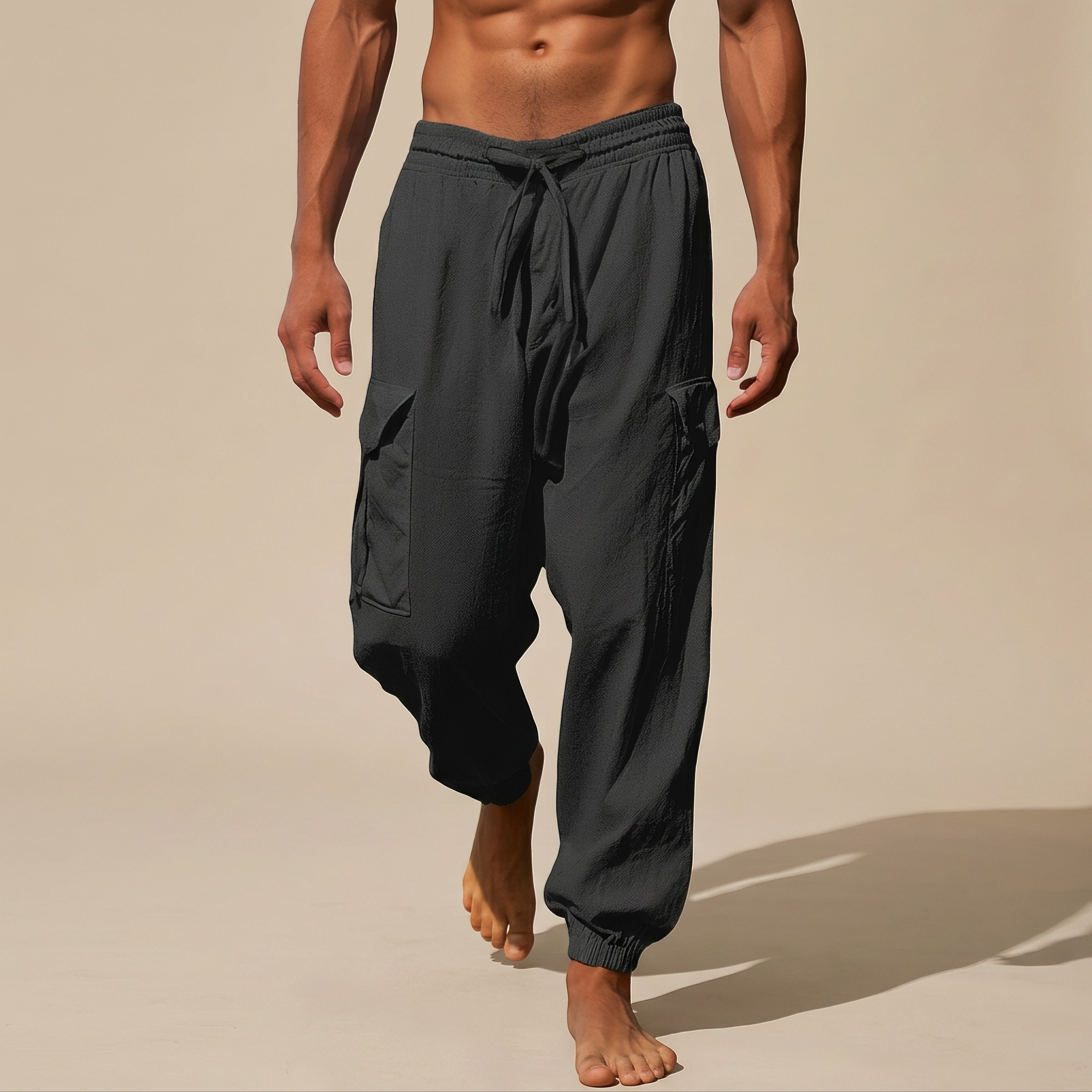 Rodgers - Relaxed Fit Pants with Pockets