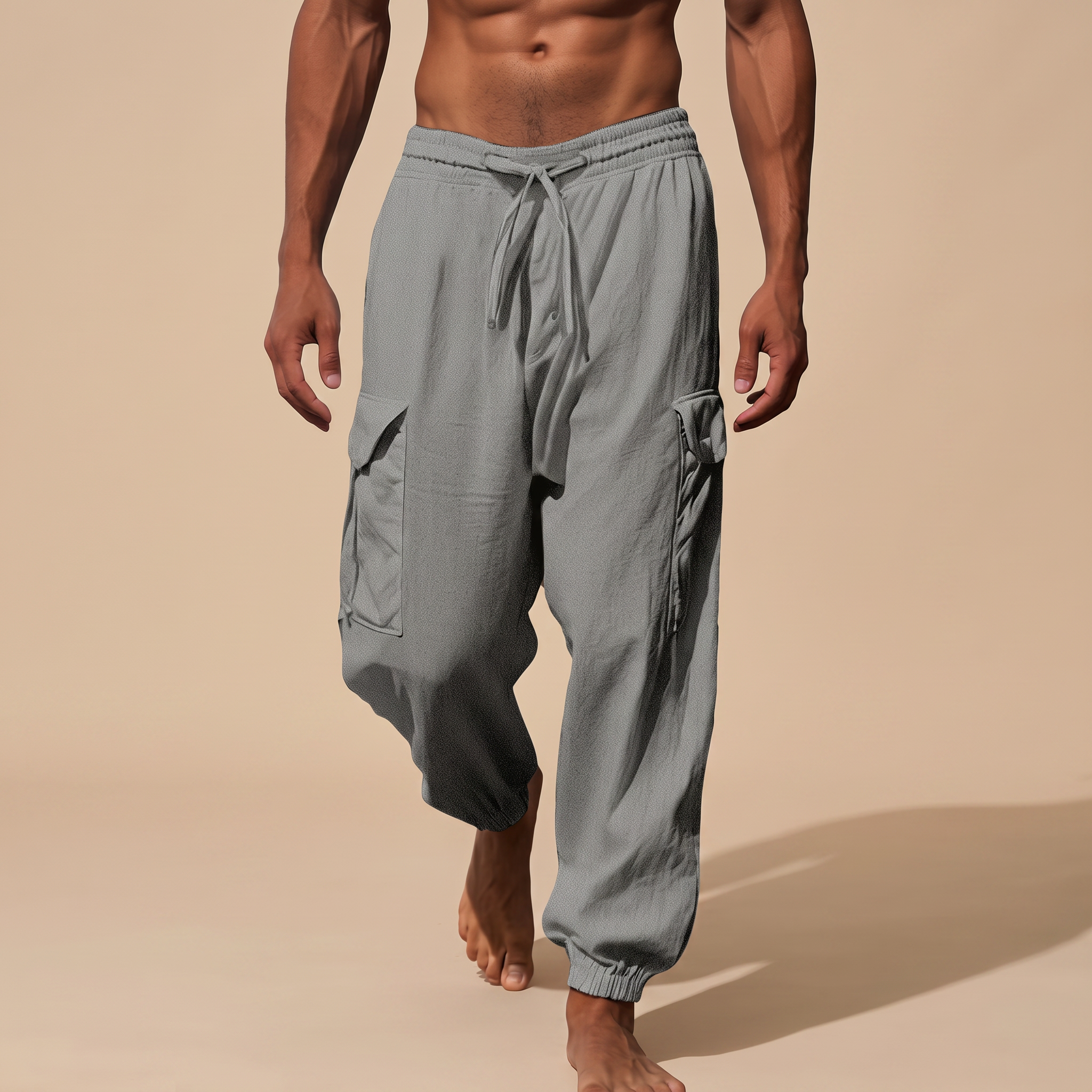 Rodgers - Relaxed Fit Pants with Pockets