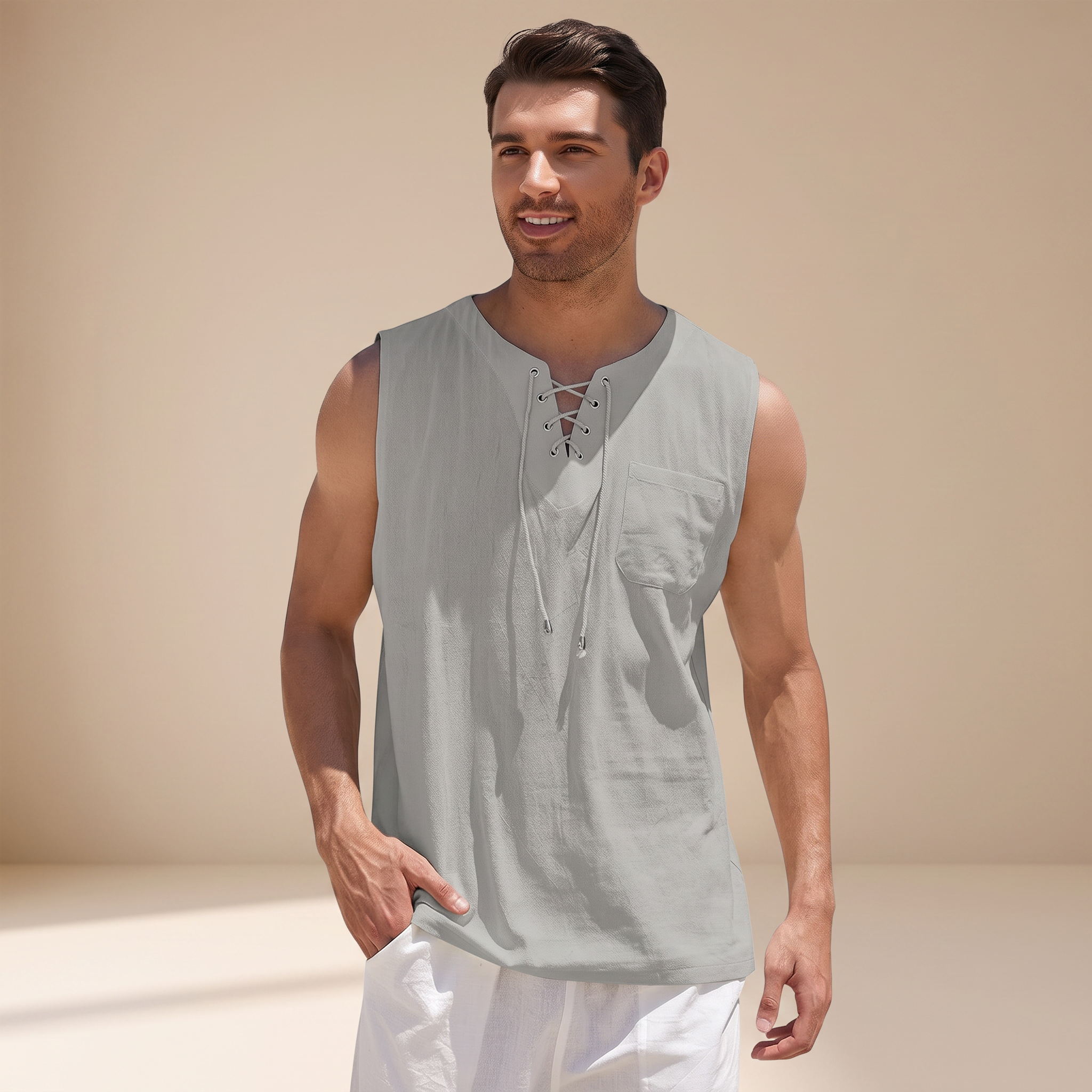 Mccoy - Casual Sleeveless Tank Top