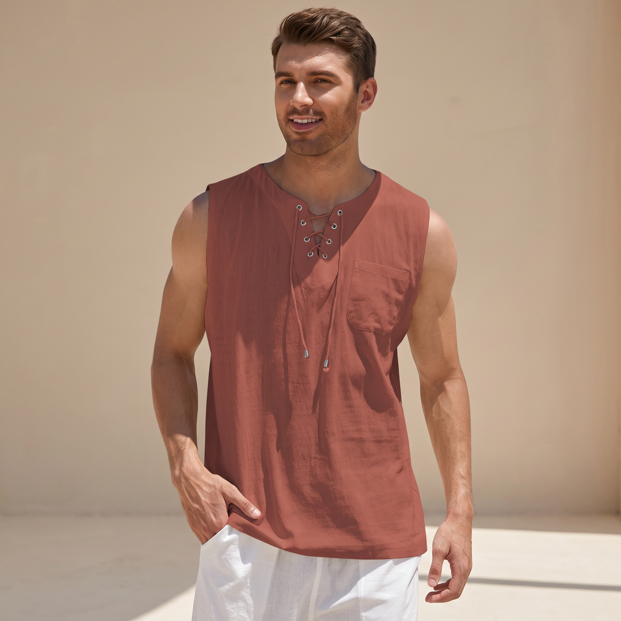 Mccoy - Casual Sleeveless Tank Top