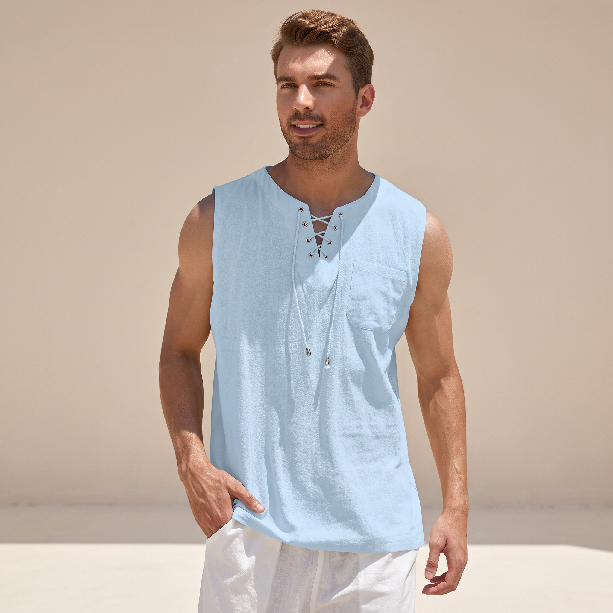 Mccoy - Casual Sleeveless Tank Top