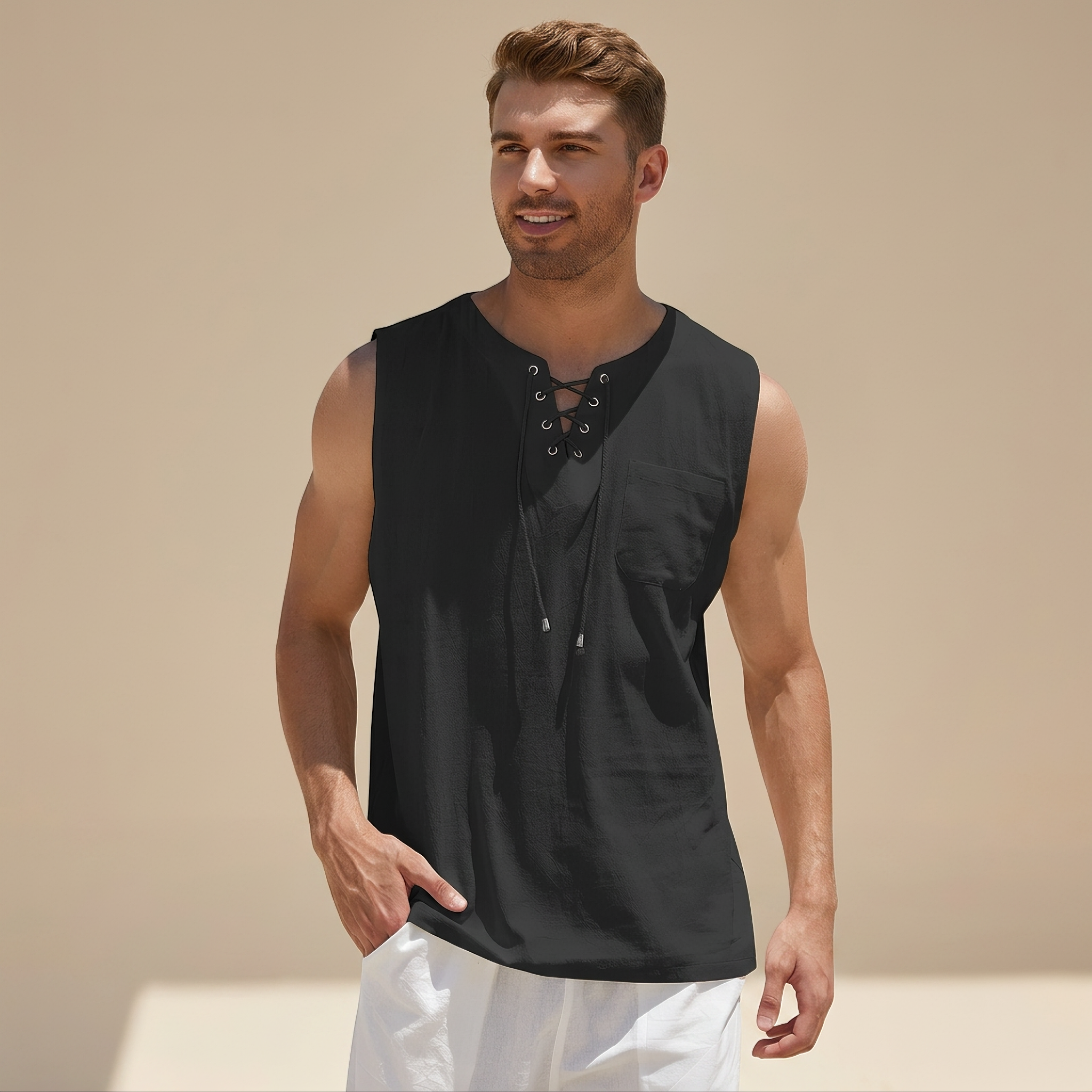 Mccoy - Casual Sleeveless Tank Top