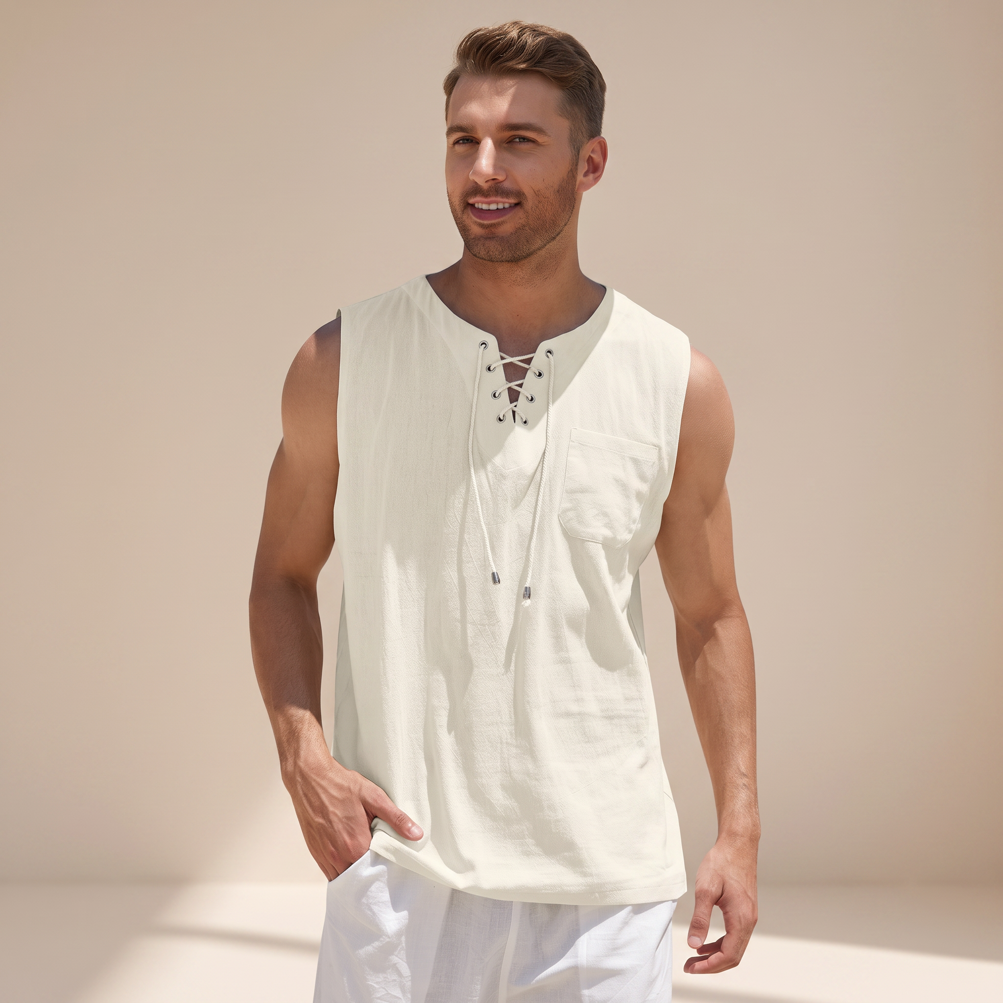 Mccoy - Casual Sleeveless Tank Top