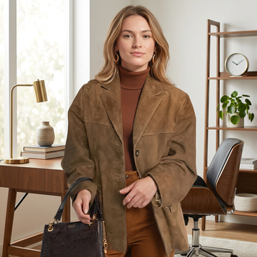 Shelby - Dressy Blazer with Button Closure