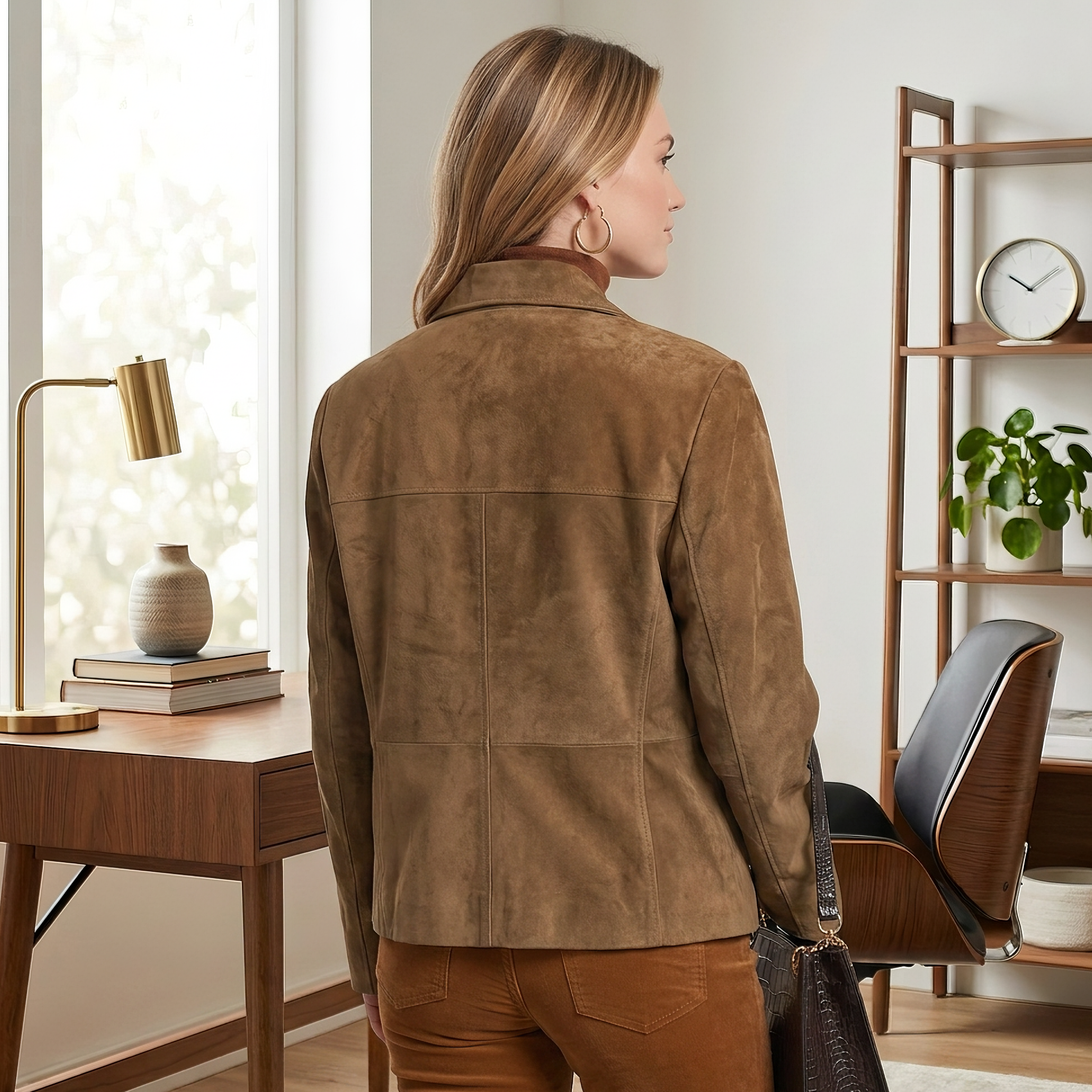 Shelby - Dressy Blazer with Button Closure
