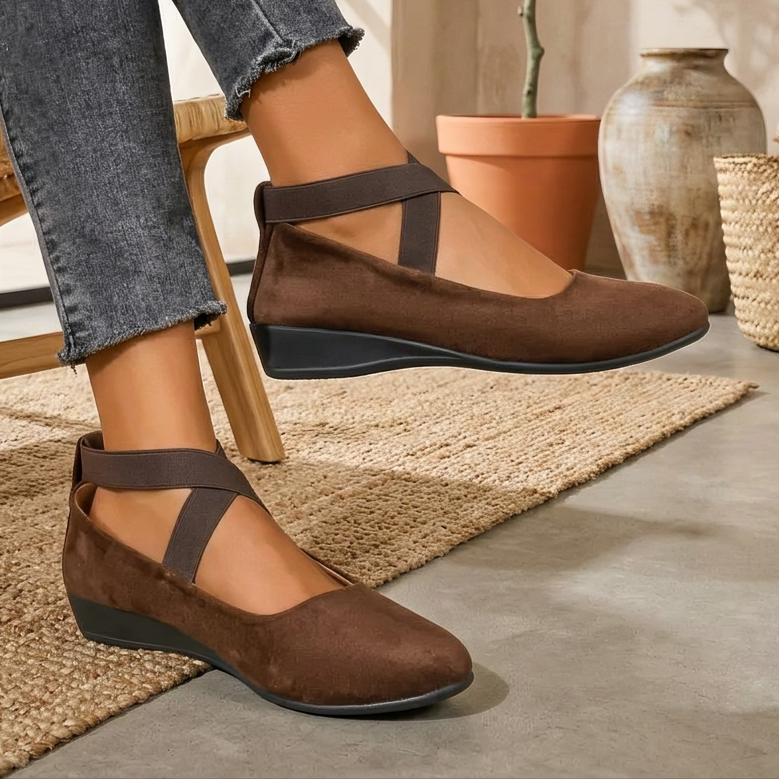 Rhea - Classic Slip-On Footwear