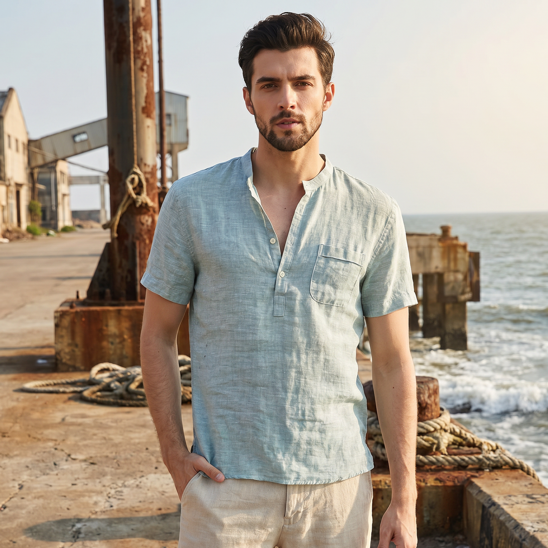 Zack - Casual Short Sleeve Shirt