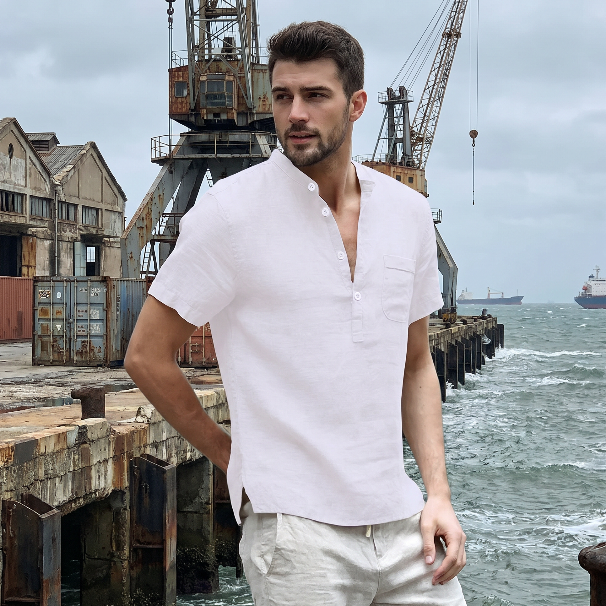 Zack - Casual Short Sleeve Shirt