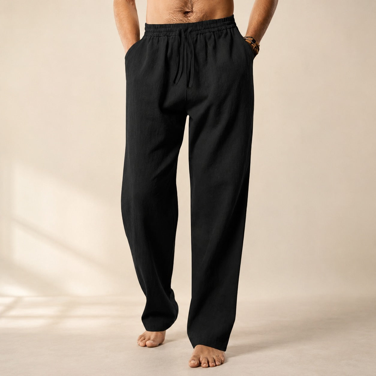 Clark - Relaxed Straight-Leg Trousers
